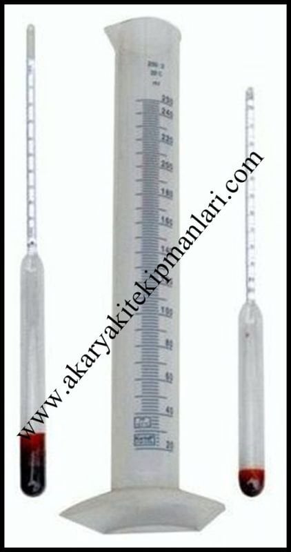 Kesafet Ölçer ( Civalı ) Dansimetre+Mezür