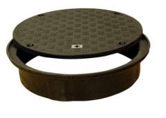 WRESTLER Menhol Kapağı Kompozit (Yuvarlak) 90'lık