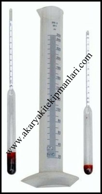 Kesafet Ölçer ( Civalı ) Dansimetre+Mezür Yağ İçin 900-1000